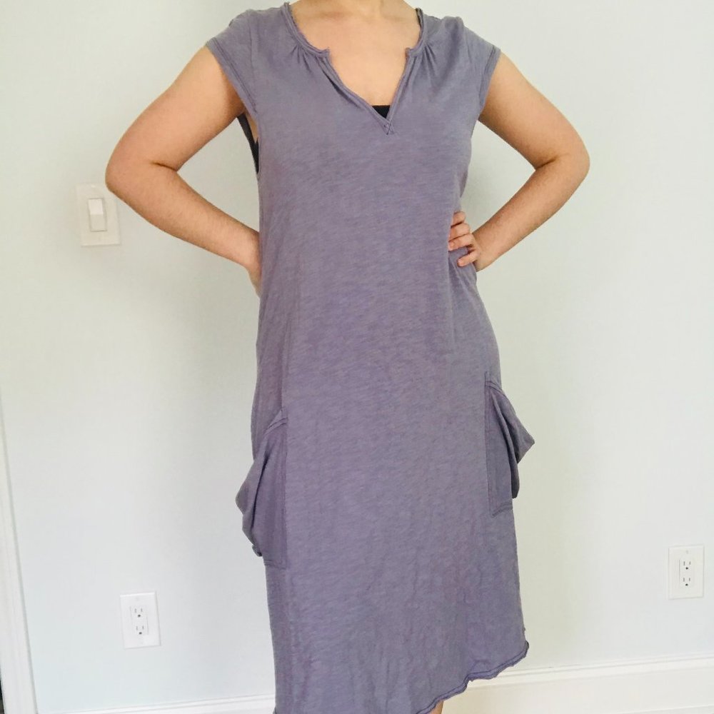 Purple Midi Dress